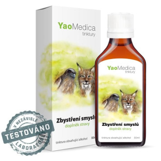 Bylinná tinktúra - Zbystrenie zmyslov 50ml Bylinná tinktúra - Zbystrenie zmyslov 50ml