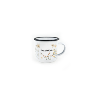 Smaltovaný hrnček - Neskrotná 70ml Smaltovaný hrnček - Neskrotná 70ml