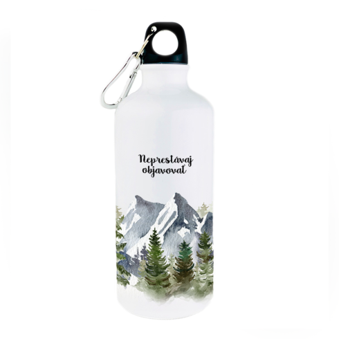 Turistická láhev - Neprestávaj objavovať  600ml