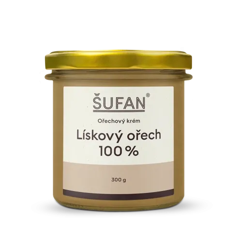 Ořechové máslo 100% - Lískový ořech, 300g