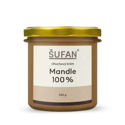 Ořechové máslo 100% - Mandle, 330g