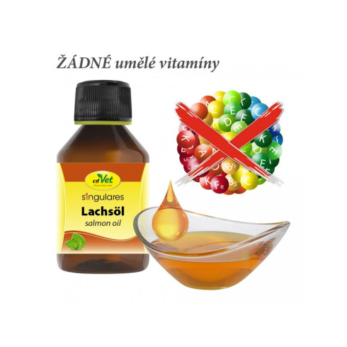 100% Lososový olej - Lachsöl 250ml, pre psov a mačky 100% Lososový olej - Lachsöl 250ml, pre psov a mačky