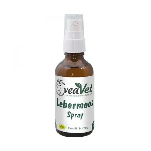 VeaVet Lebermoos Spray 50ml, für Hunde und Katzen 