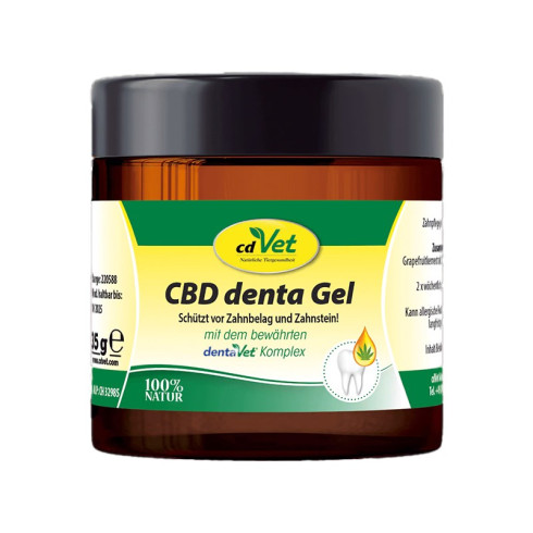 CBD denta Gel für Hunde 35g