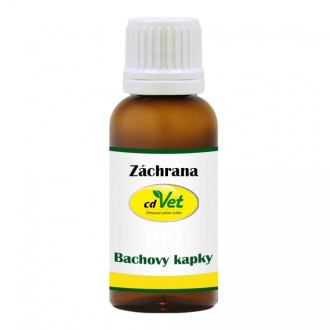 Bio Bachove kvapky - Záchrana 20ml, pre psy a mačky