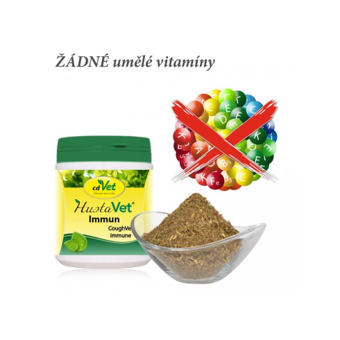 Bronchial Immun Byliny - HustaVet Immun 80g, pre psy a mačky 