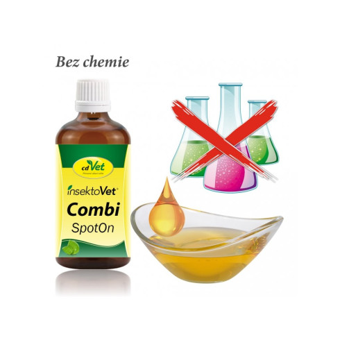 Combi SpotOn - Repelent proti Parazitom 10ml - pre psy a mačky 