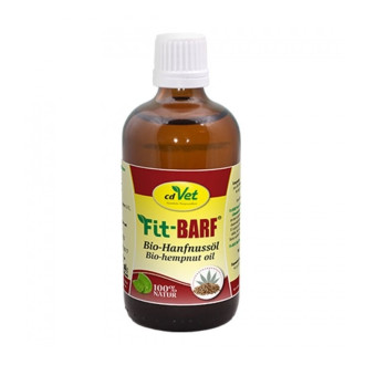 Fit-Barf Konopný olej „Fit-Barf Bio-Hanfnussől“ 100ml, pro psy Fit-Barf Konopný olej „Fit-Barf Bio-Hanfnussől“ 100ml, pro psy