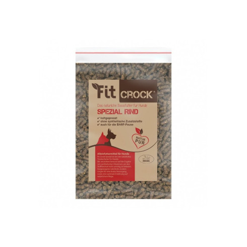 Granule Fit-Crock Special - Hovězí 200g, lisované za studena