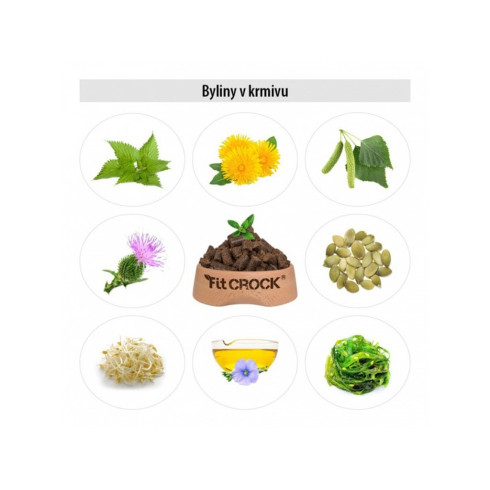 Granule Fit-Crock Special - Hovädzie 3kg, lisované za studena