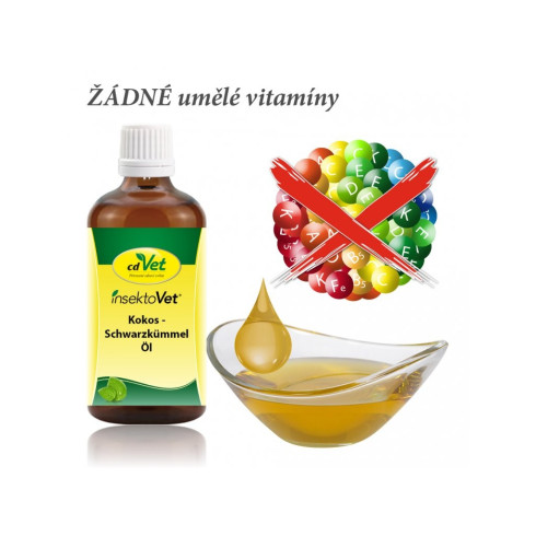 Kokosový olej proti Klíšťatům 100ml  - pro psy 