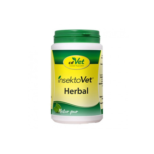 Kvasnice a kokos proti Kliešťom (doplnok stravy) - InsektoVet Herbal 100g, pre psy a mačky 