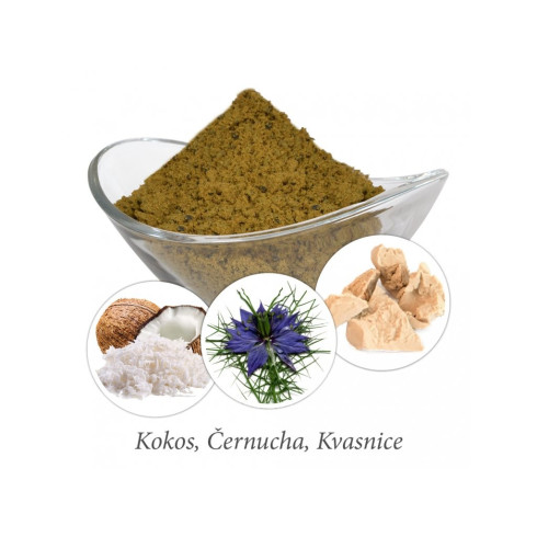 Kvasnice a kokos proti Klíšťatům (doplněk stravy) - InsektoVet Herbal 250g, pre psy a kočky