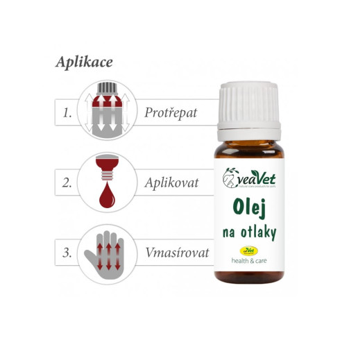 Olej na otlaky - Liegeschwielenöl 10ml, pro psy a kočky