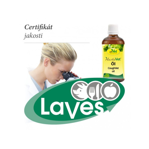 Olej proti kašli - Bronchial olej „HustaVet Öl“ 250ml, pro psy