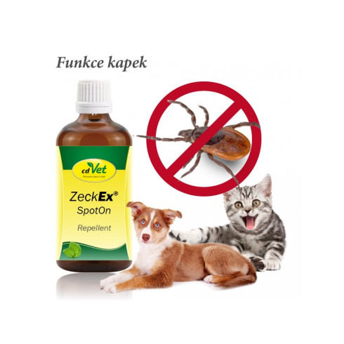 SpotOn proti Kliešťom - KlieštEx Repelent 50ml, pre psy a mačky 