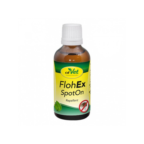 SpotOn Repelent proti Blchám - FlohEx 50ml, pre psy a mačky 