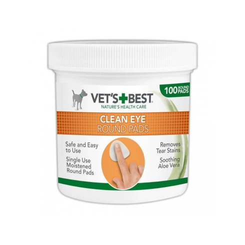 Vlhčené čistiace obrúsky na oči pre zvieratká 100ks