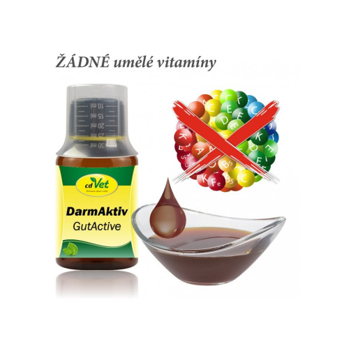 Aktívne črevo - DarmActiv 250ml, pre psy a mačky 