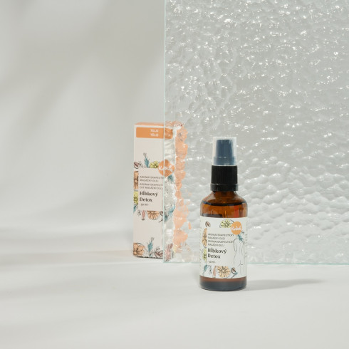 Anticelulitidní Masážní Olej - Hloubkový Detox 50ml