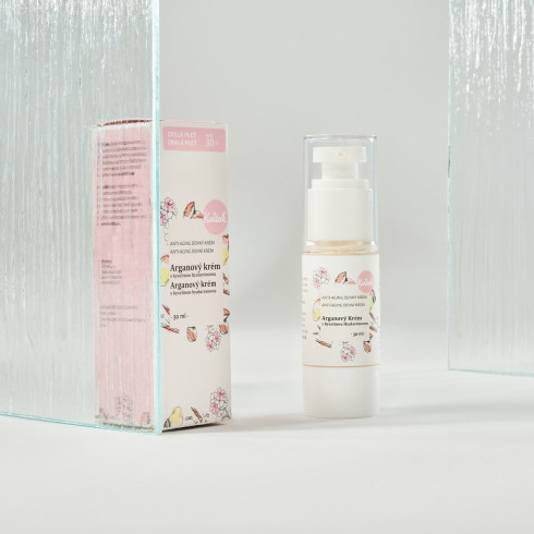 Arganový Krém pro Zralou Pleť (věk 30+) - Denní 30ml