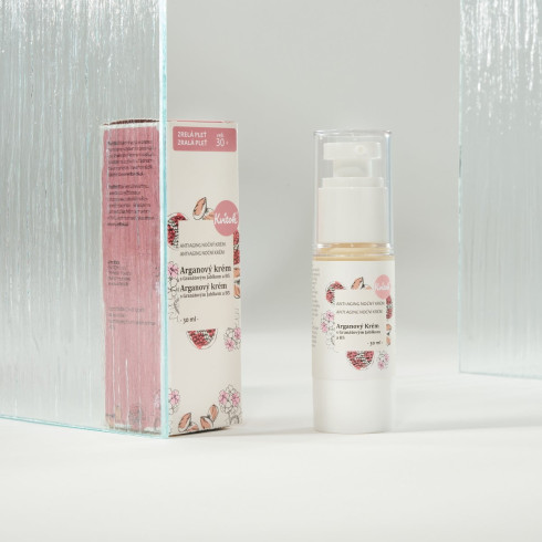 Arganový Krém pre Zrelú pleť (vek 30+) - Nočný 30ml