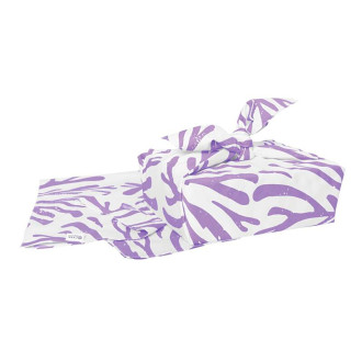 Baliaca látka z biobavlny  Furoshiki – Fialová 100 x 100cm Baliaca látka z biobavlny  Furoshiki – Fialová 100 x 100cm