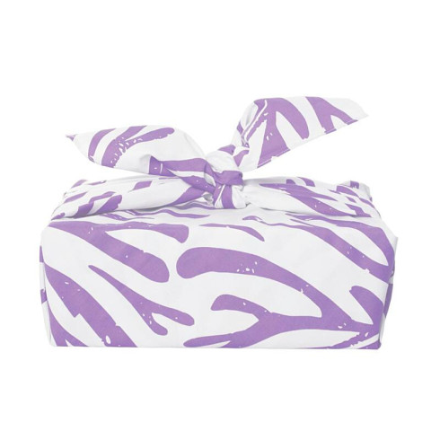 Balicí látka z biobavlny Furoshiki – Fialová 100 x 100cm