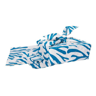Baliaca látka z biobavlny Furoshiki – Tealová 100 x 100cm Baliaca látka z biobavlny Furoshiki – Tealová 100 x 100cm