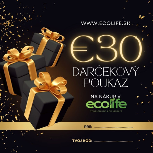 Darčekový poukaz 30€