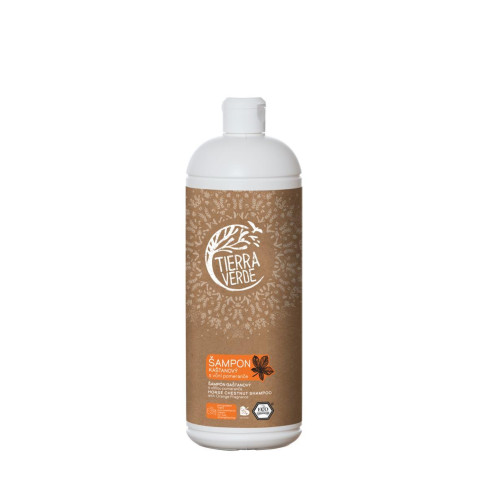 Kaštanový šampon - Pomeranč 1L, pro posílení vlasů 