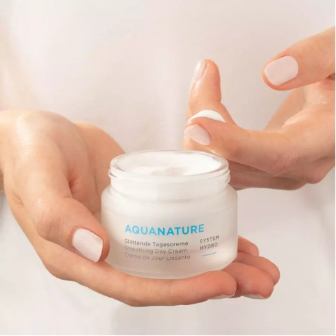 Hydratačný denný krém - Aquanature 50ml, pre málo hydratovanú pleť