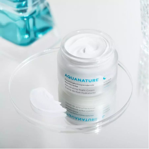 Hydratačný nočný krém - Aquanature 50ml, pre málo hydratovanú pleť