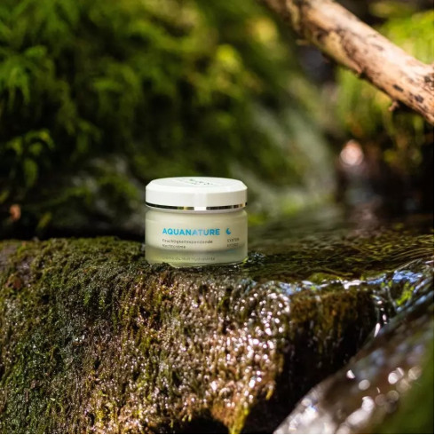 Hydratačný nočný krém - Aquanature 50ml, pre málo hydratovanú pleť