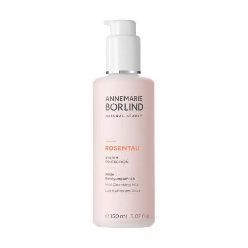 Jemné čistiace mlieko - Rose Dew 150ml, pre normálnu až suchú pleť