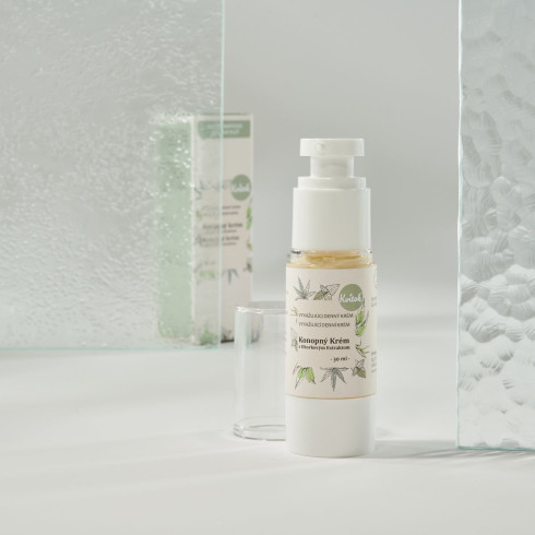 Konopný krém - Pro mastnou a problematickou pleť 30ml, denní