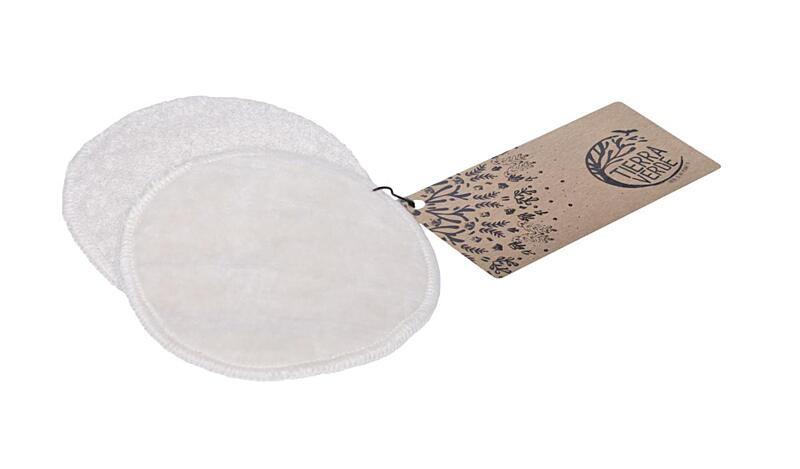 Kosmetický tampon z biobavlněného sametu s froté stranou – Velký (9cm), pratelný 2ks