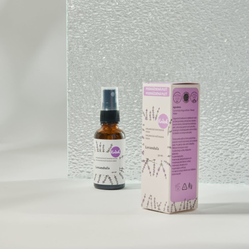Organická kvetinová voda - Levanduľa 30ml Organická kvetinová voda - Levanduľa 30ml