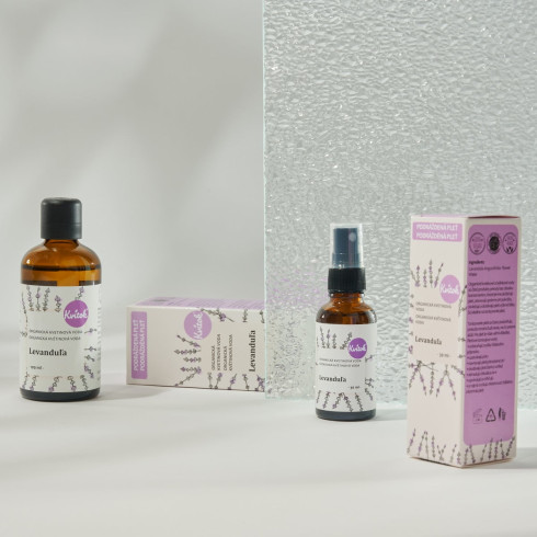 Organická kvetinová voda - Levanduľa 30ml Organická kvetinová voda - Levanduľa 30ml