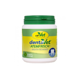 Osviežovač dychu a pachu - DentaVet Atemfrisch, 100g pre psy  Osviežovač dychu a pachu - DentaVet Atemfrisch, 100g pre psy