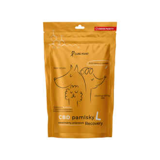 CBD Pamlsky - Recovery 100g, L - velké plemeno CBD Pamlsky - Recovery 100g, L - velké plemeno