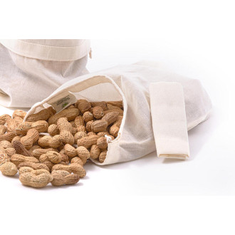 Plátěný sáček z biobavlny – Malý (30×20cm) gramáž: 75 g/m2