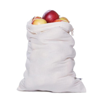 Plátenné vrecko z biobavlny – Veľké (46×30cm) 1ks gramáž: 115 g/m2