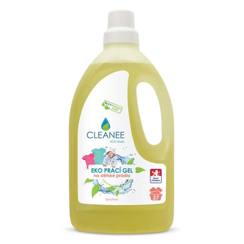 CLEANEE EKO Prací gel - Na dětské prádlo 1,5L