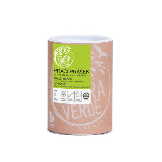 Prací prášok z mydlových orechov v dóze 850g, na bielu bielizeň a látkové plienky  Prací prášok z mydlových orechov v dóze 850g, na bielu bielizeň a látkové plienky