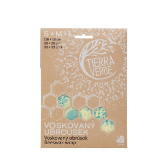 Sada voskovaných ubrousků S/M/L Sada voskovaných ubrousků S/M/L