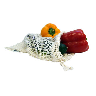 Sieťové vrecko z biobavlny – Malé (30×20cm) 10ks Sieťové vrecko z biobavlny – Malé (30×20cm) 10ks