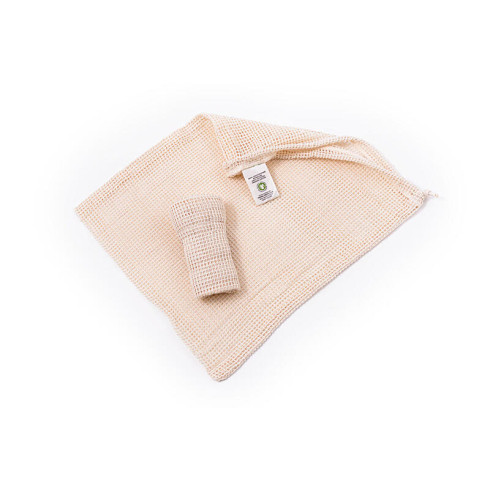 Síťový sáček z biobavlny – Střední (38×30cm) 1ks