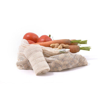 Sieťové vrecko z biobavlny – Stredné (38×30cm) 1ks Sieťové vrecko z biobavlny – Stredné (38×30cm) 1ks