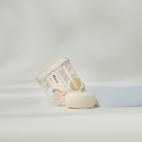 Tuhý šampón s kondicionérom - Maca 25g, proti vypadávaniu vlasov